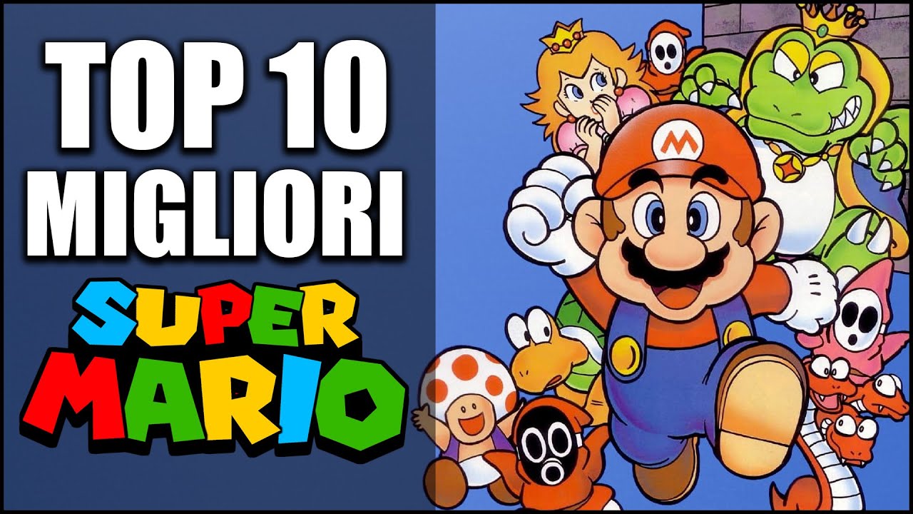 TOP 10 MIGLIORI GIOCHI DI SUPER MARIO (secondo PlayerInside)