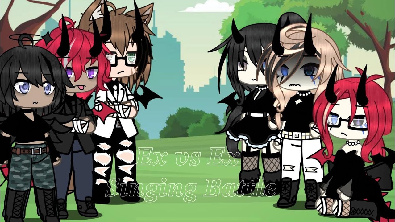 ❤💋||EX vs EX SINGING BATTLE||Gacha Life||💋❤(Made by my Friend)