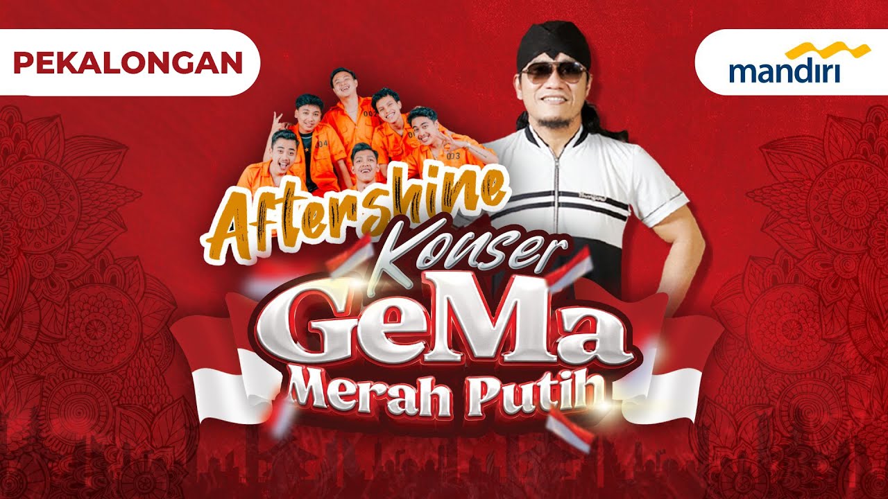 🔴LIVE - KONSER GEMA MERAH PUTIH | Gus Miftah & Aftershine | Gelora Suyudono Gandarum, Kab.Pekalongan