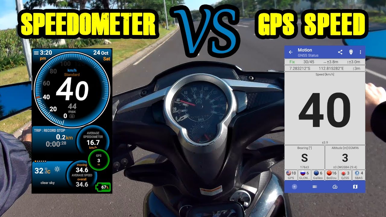 UJI AKURASI SPEEDOMETER NEW JUPITER MX DENGAN GPS SETELAH MENGGANTI BAN DEPAN 80/80-17 FDR BLAZE