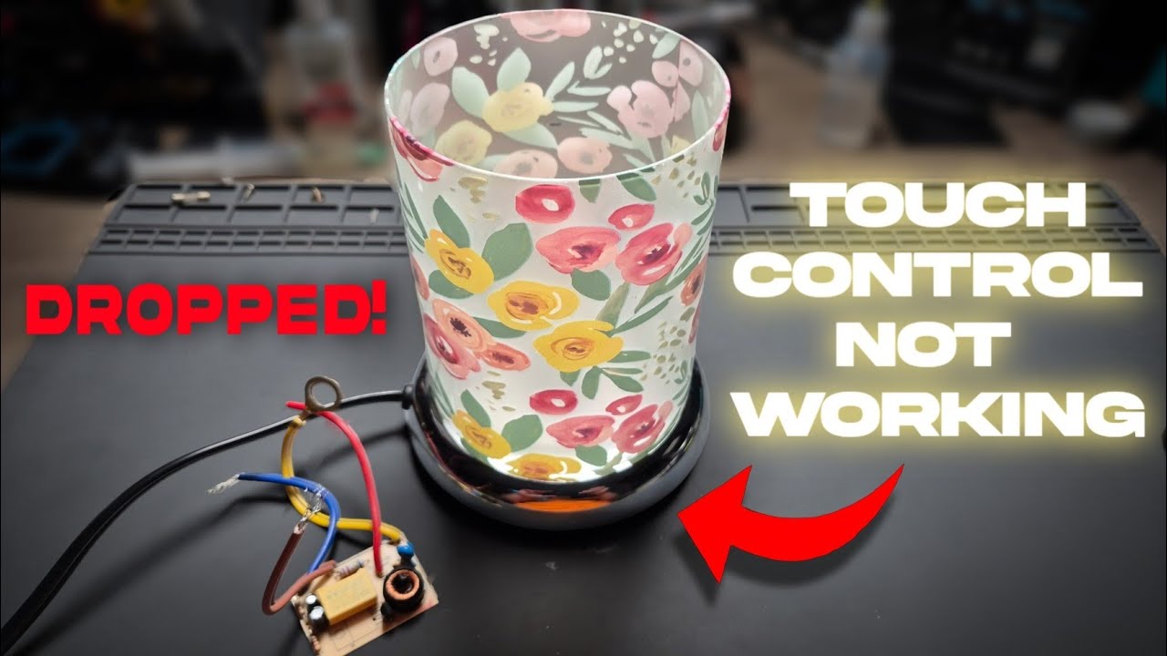 Touch Control Lamp Not Working After a Drop – DIY Repair or Total Fail?