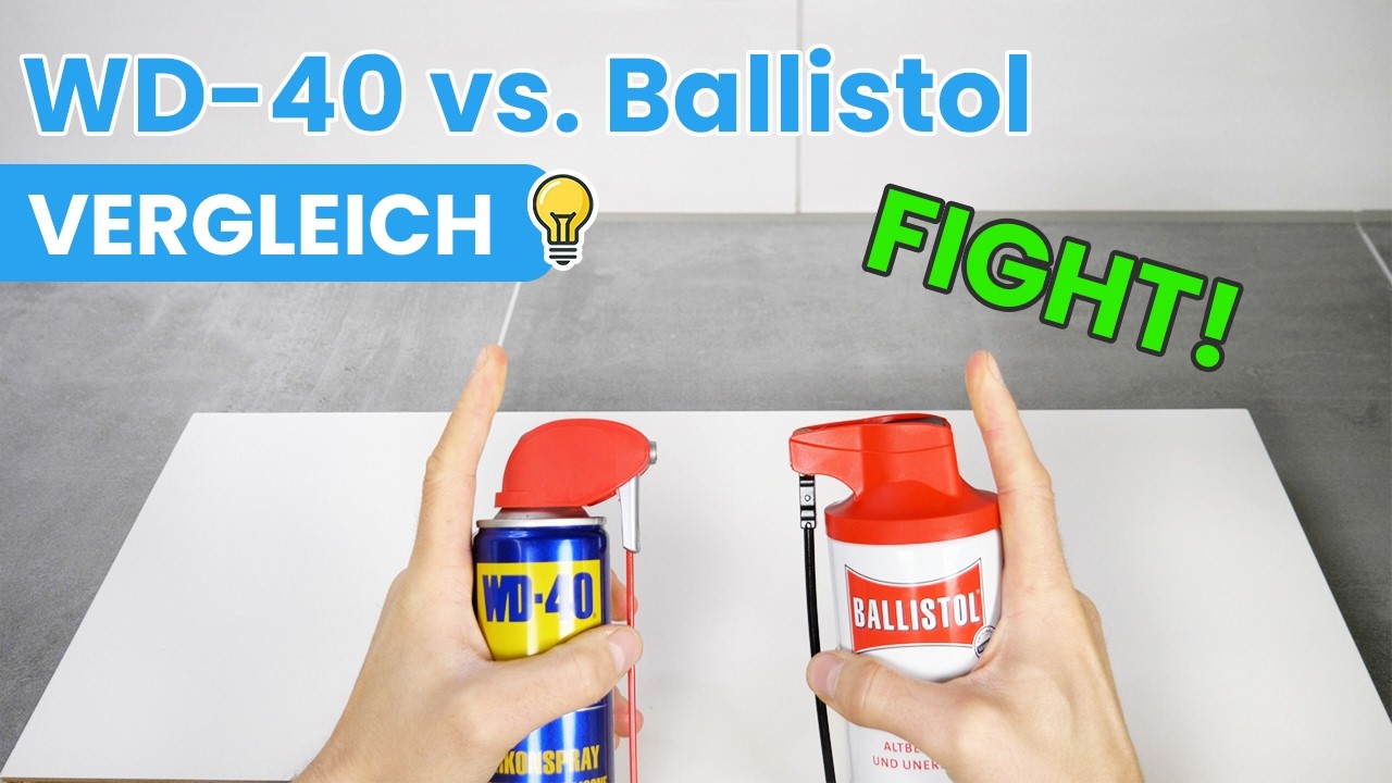 WD-40 vs. Ballistol - Was ist BESSER?