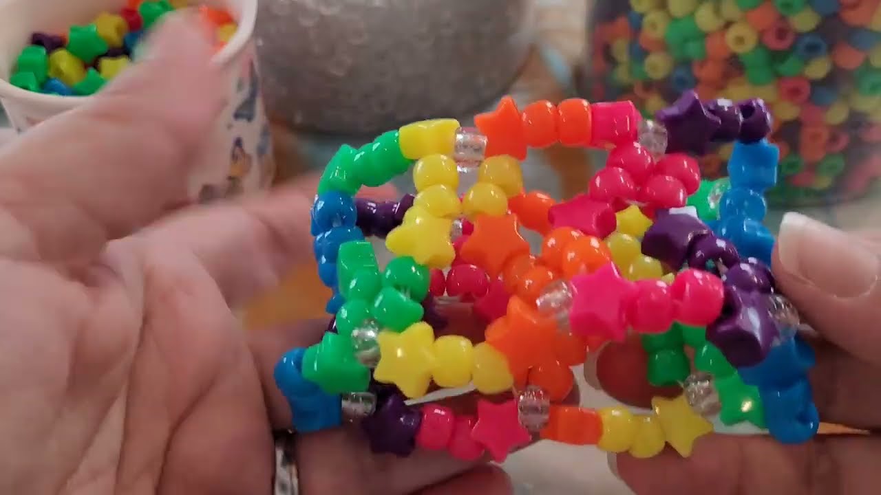 Star kandi cuff tutorial