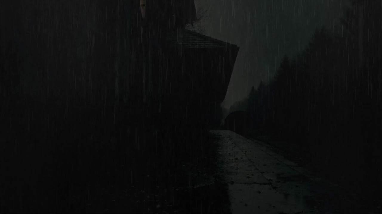 Rainstorm Sleep Sounds | Black Screen 10 Hour Experience