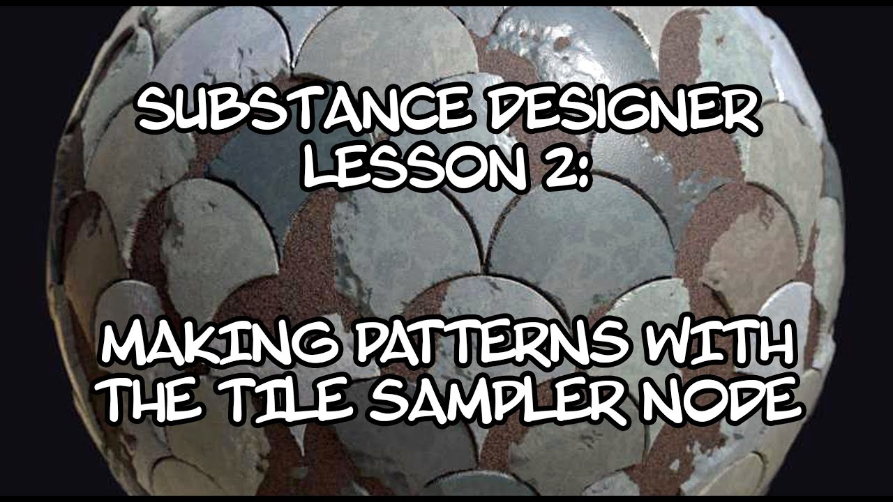 Substance 3D Designer Tutorials: Making patterns using the Tile Sampler