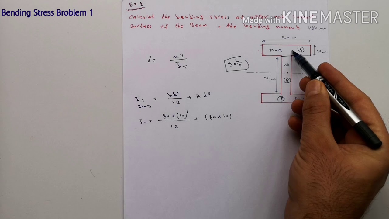 Bending Stress Broblem 1