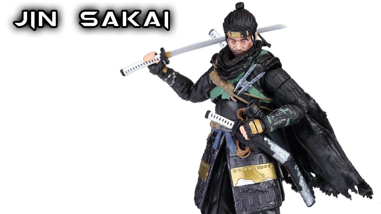 Spin Master JIN SAKAI Ghost of Tsushima Action Figure Review