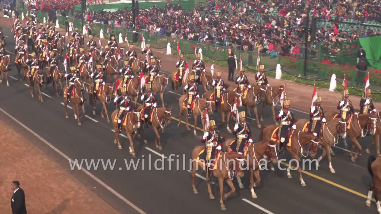 61st Cavalry of Indian Army at R Day 2019
