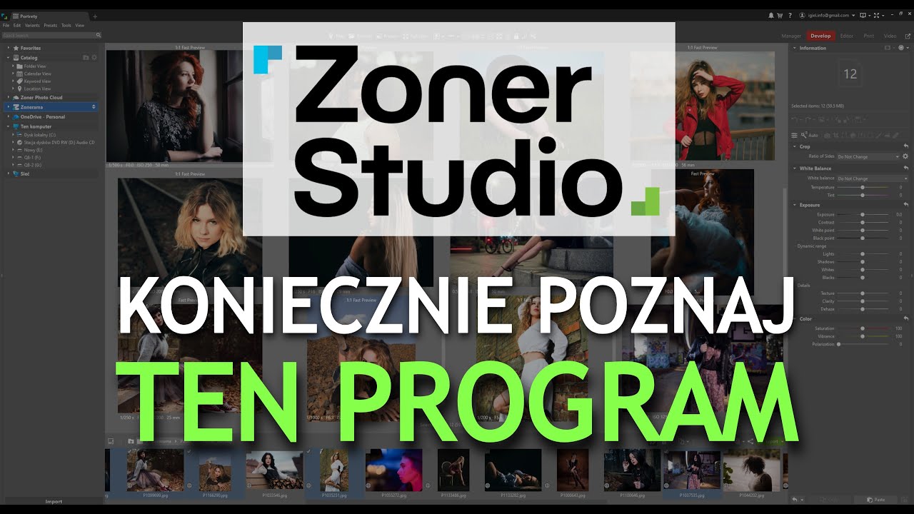 Zoner Studio - jeden z najlepszych programów do obróbki zdjęć