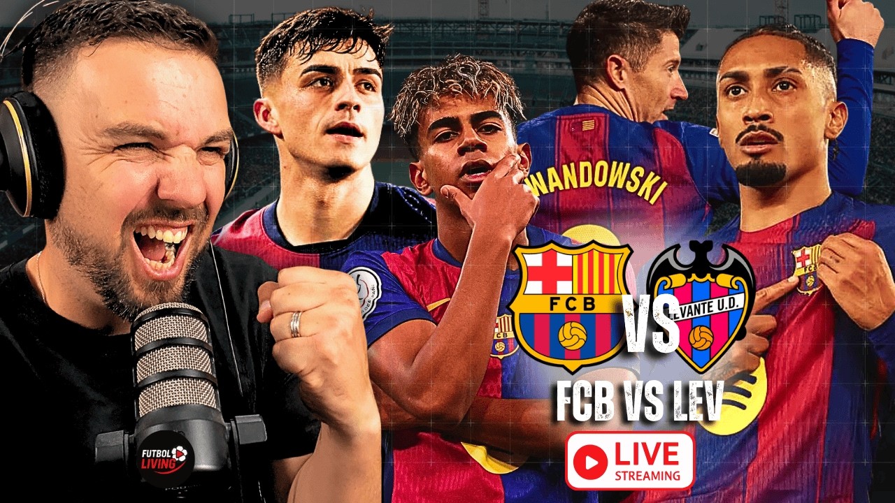 🔴 FC BARCELONA VS LEVANTE EN VIVO | 22 FEBRERO 2026 👉 LALIGA | FUTBOL LIVING