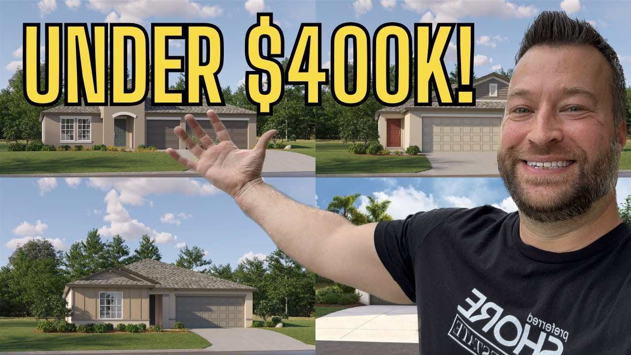 Inside 3 Affordable New Construction Homes For Sale in Plant City Florida - Park East