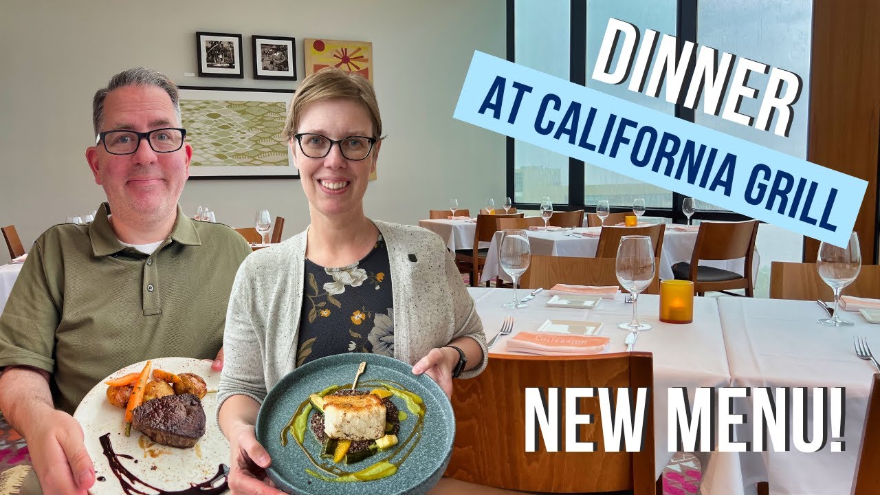 Dinner at California Grill (NEW 3-Course Menu!) | Gluten Free & Food Allergy Review