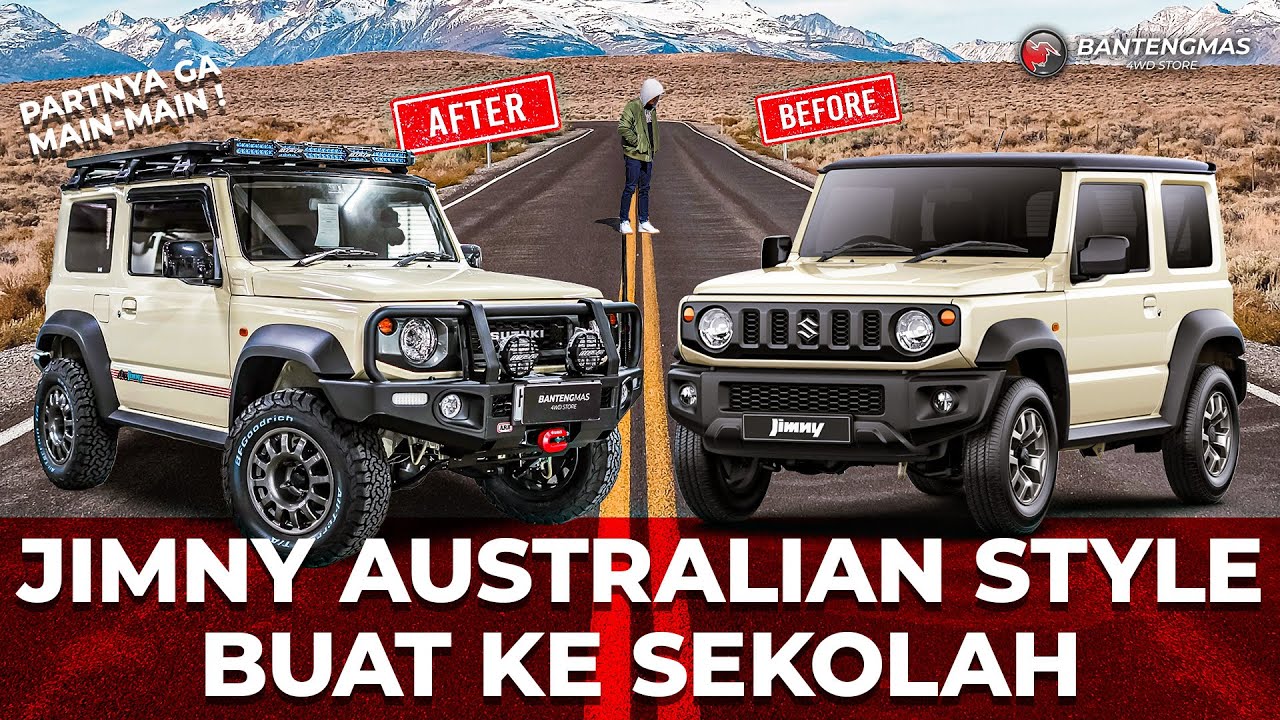 JIMNY AUSTRALIAN STYLE BUAT KE SEKOLAH