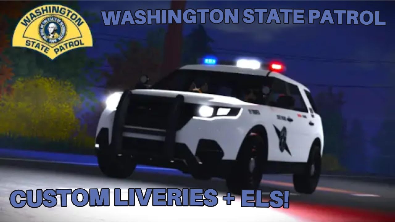 NEW | Custom Washington State Patrol Liveries and ELS! (ERLC)