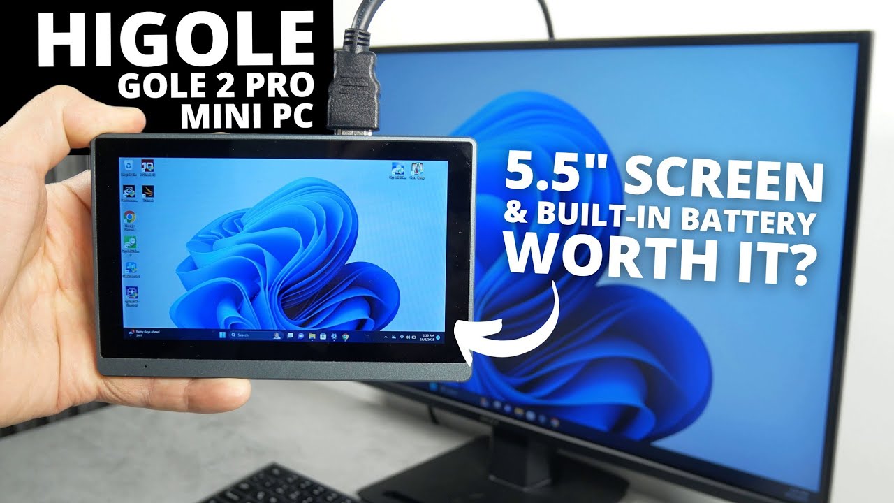 HIGOLE GOLE 2 Pro REVIEW: Touch Screen on a Mini PC - Genius or Useless?