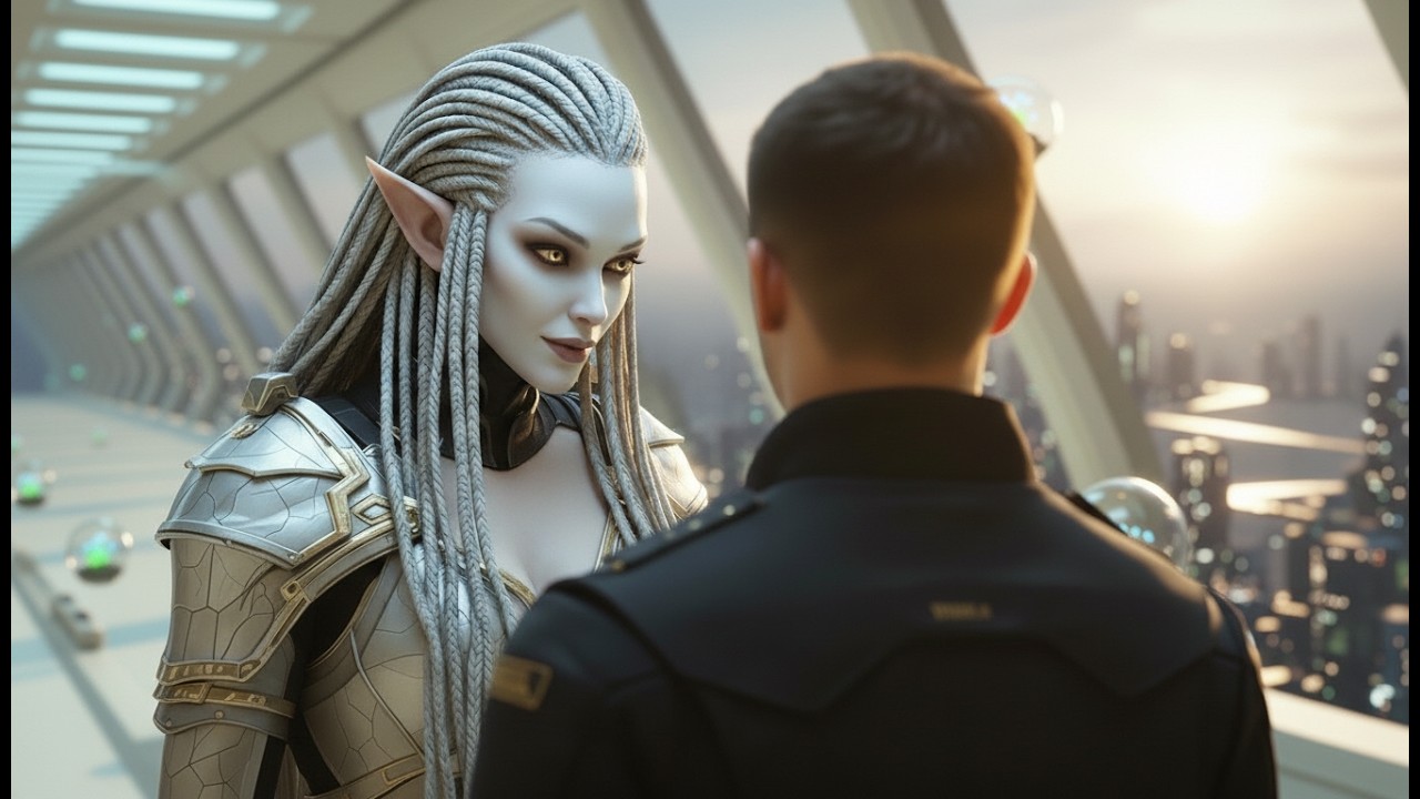 “Everyone Trembles Before Me — Yet You Stand Tall Without Fear, Human,” the Alien Woman Whispered