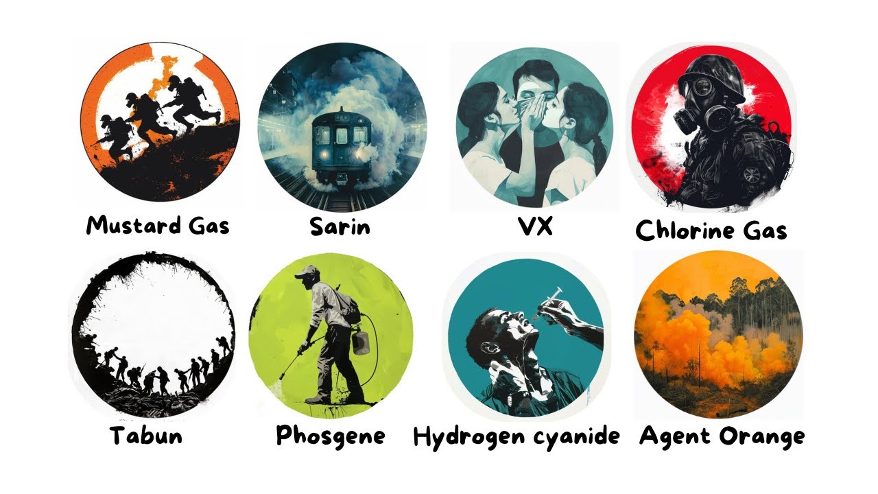 Every Deadly Chemical weapon explained in 9 minutes