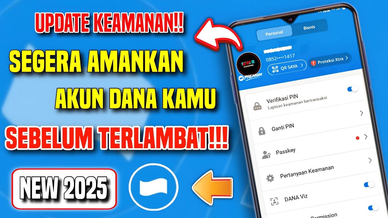 Update Keamanan!! Cara Mengamankan Akun DANA Terbaru 2025 | Amankan Akun DANA