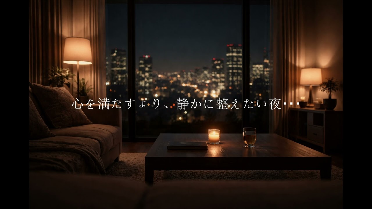 【Night BGM】静かに整えたい夜に・・・