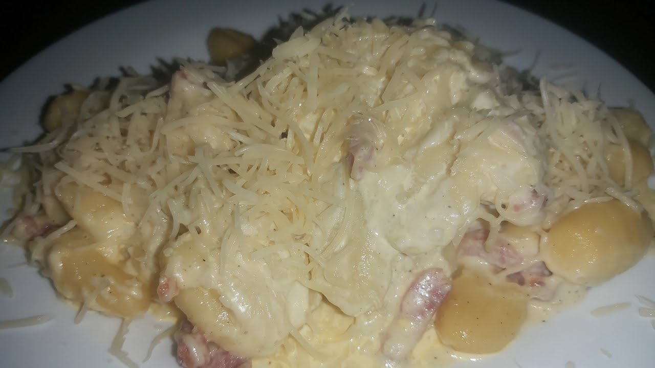 degustation # 155 gnocchi a la carbonara (someman 100)