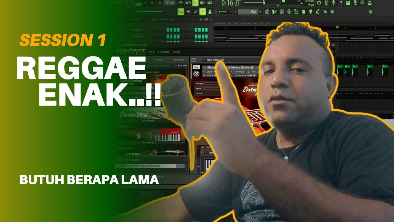 TUTORIAL REGGAE FL Studio 🎶 (Tutorial Pemula)