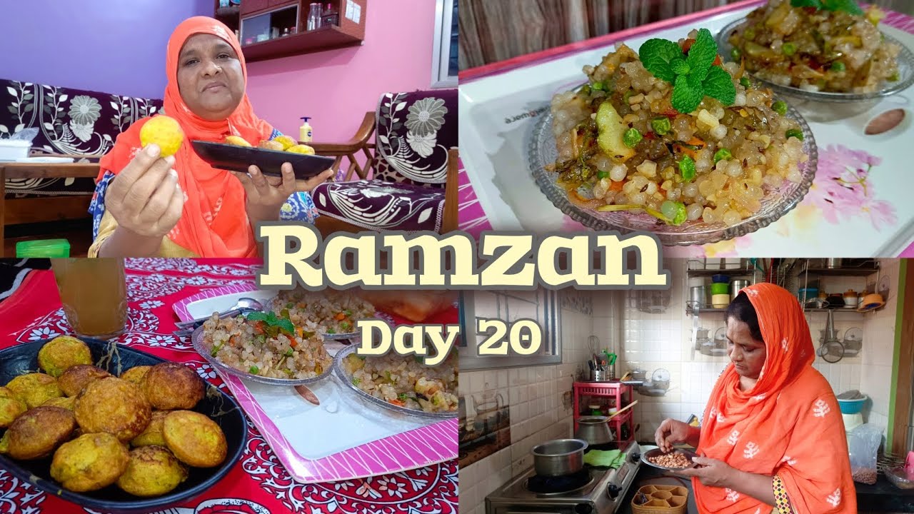 Moong Dal Appe & Sabudana khichdi for iftar 🌙 | Shehnaz khan vlog 🌸