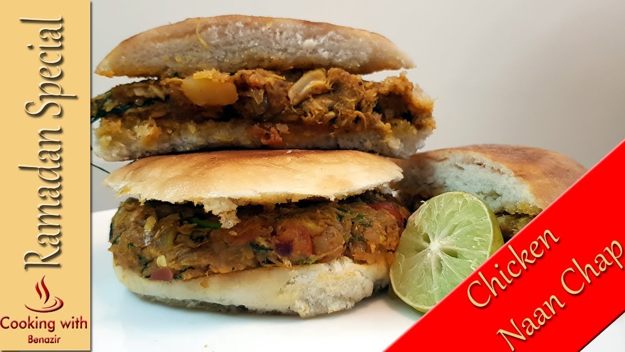 Chicken Naan Chap Mumbai “eStyle”  || Mumbai Street Food || Chicken Recipe ll   Cooking with Benazir