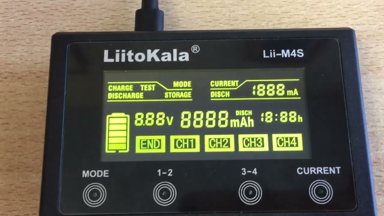 Обзор зарядника Liitokala Lii-M4S