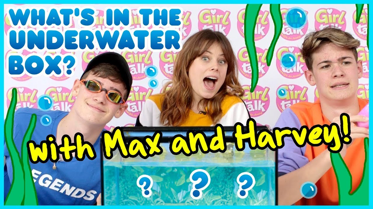 💧 WHAT'S IN THE UNDERWATER BOX? | With Max & Harvey 🙌