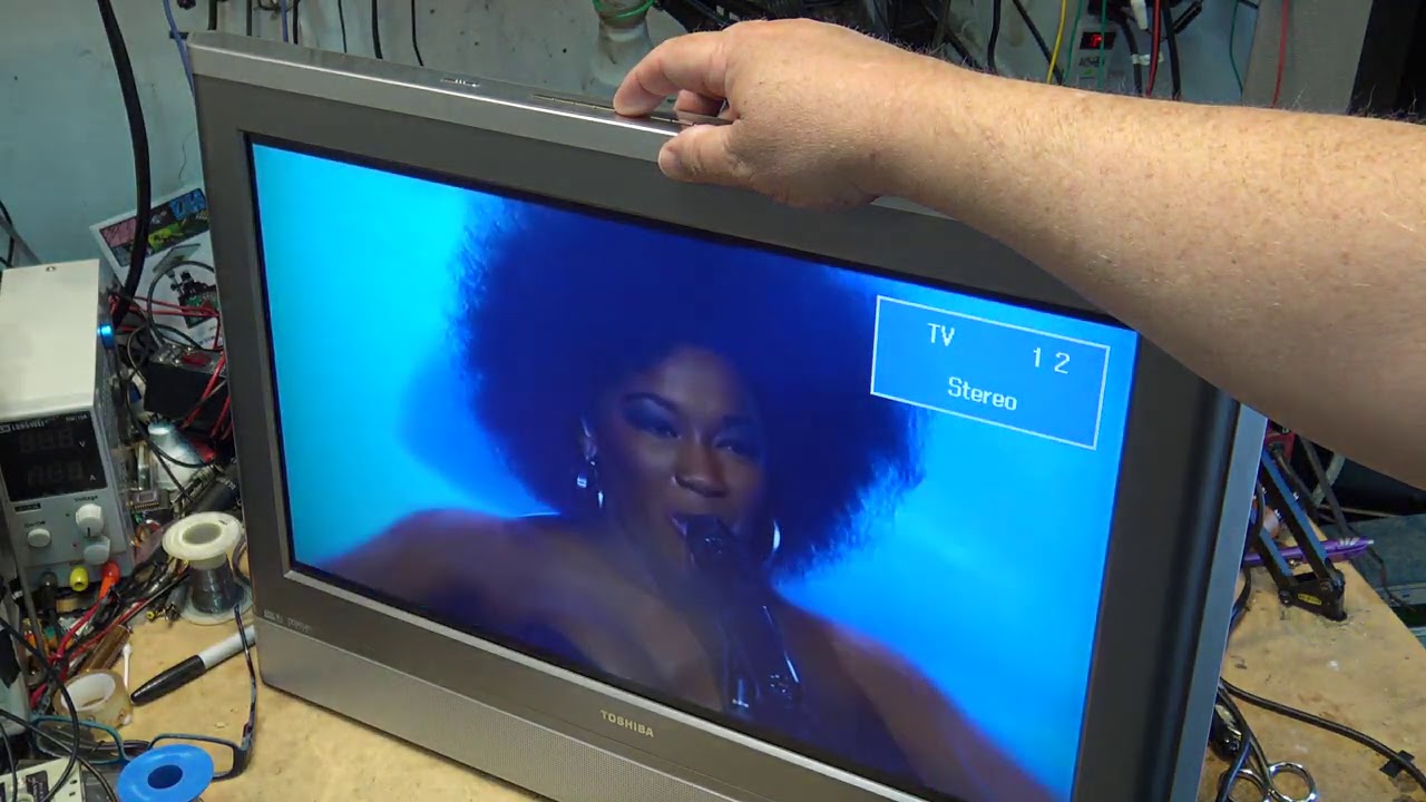 Toshiba 23HLV85 LCD TV DVD combo DVD player not working