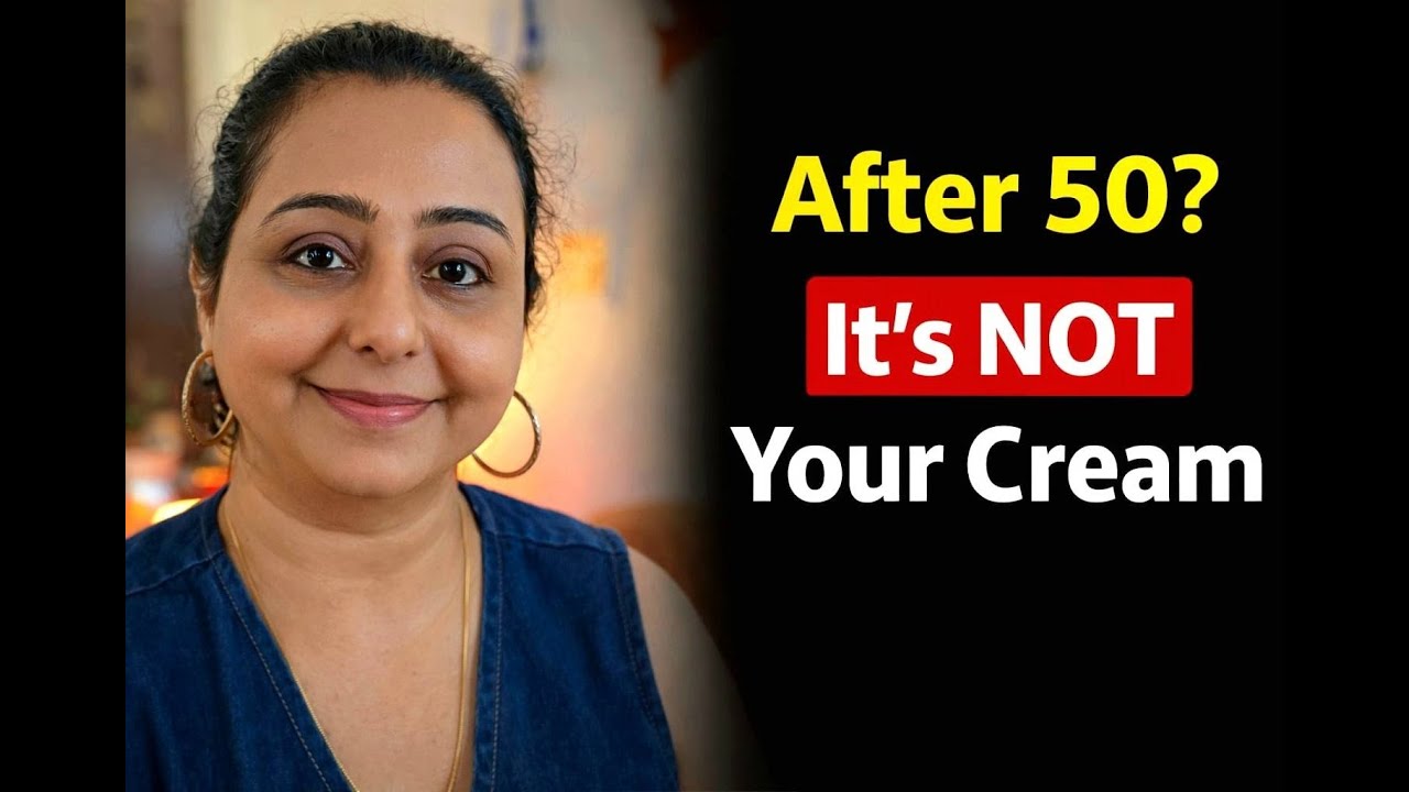 Why Skincare Stops Working After 50.