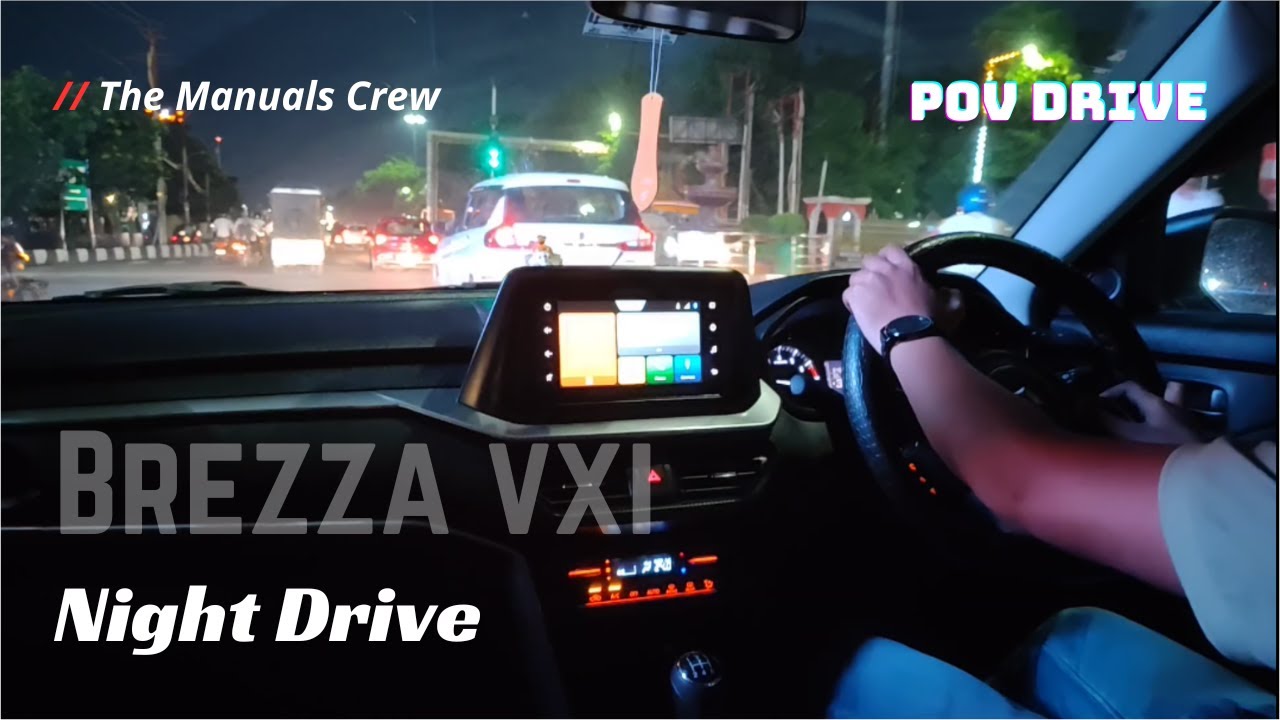 Brezza VXI 2025 Drive 😍 | Raw Sound | No Music #brezza #drive