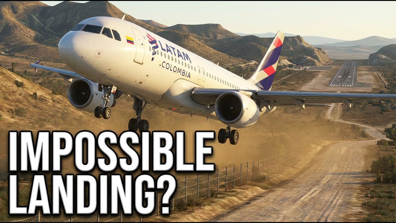 ¡Aterrizaje IMPOSIBLE en México! 😱 Aeropuerto Más Peligroso de MSFS - 001