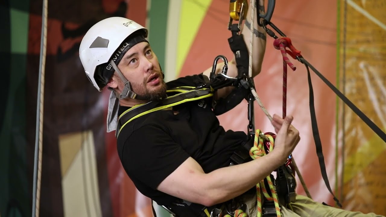 IRATA Level 1 - Ascent using Descender & Descent using Chest Ascender
