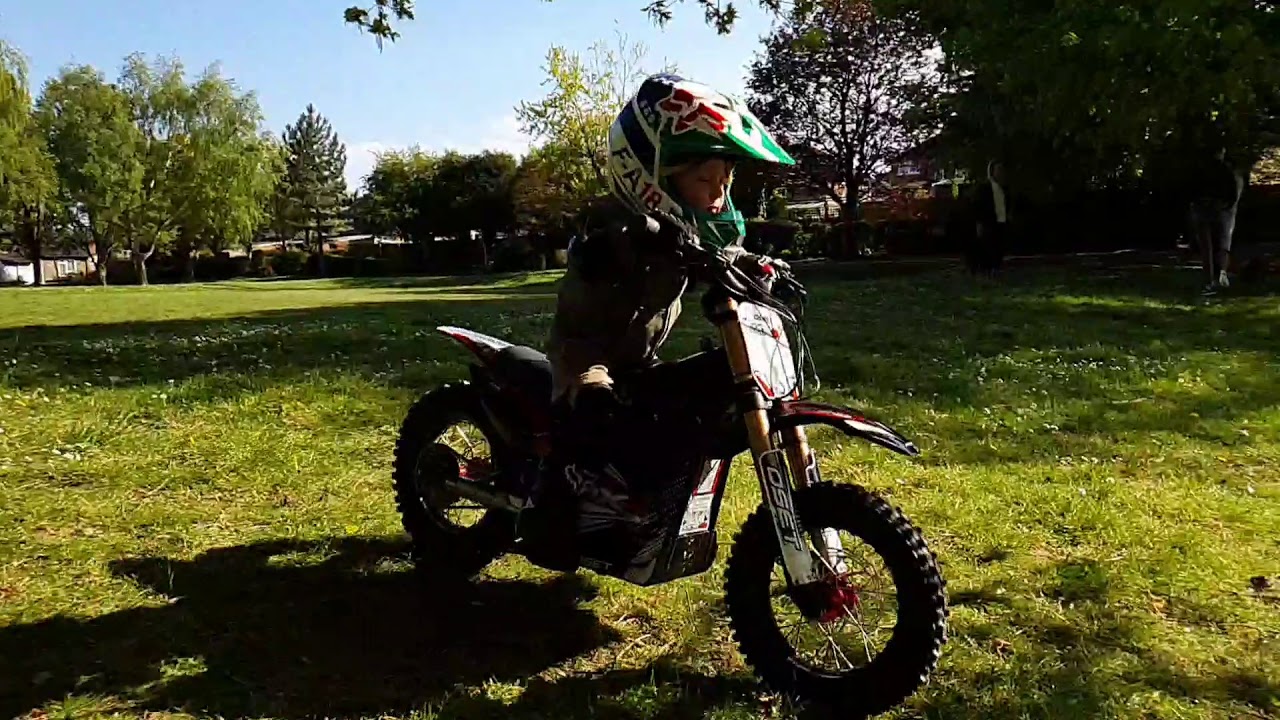 Oset MX-10 jumping rufus 3 years old motorcross
