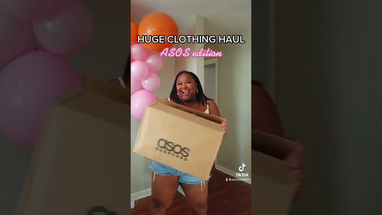 HUGE ASOS PLUS SIZE CLOTHING HAUL!