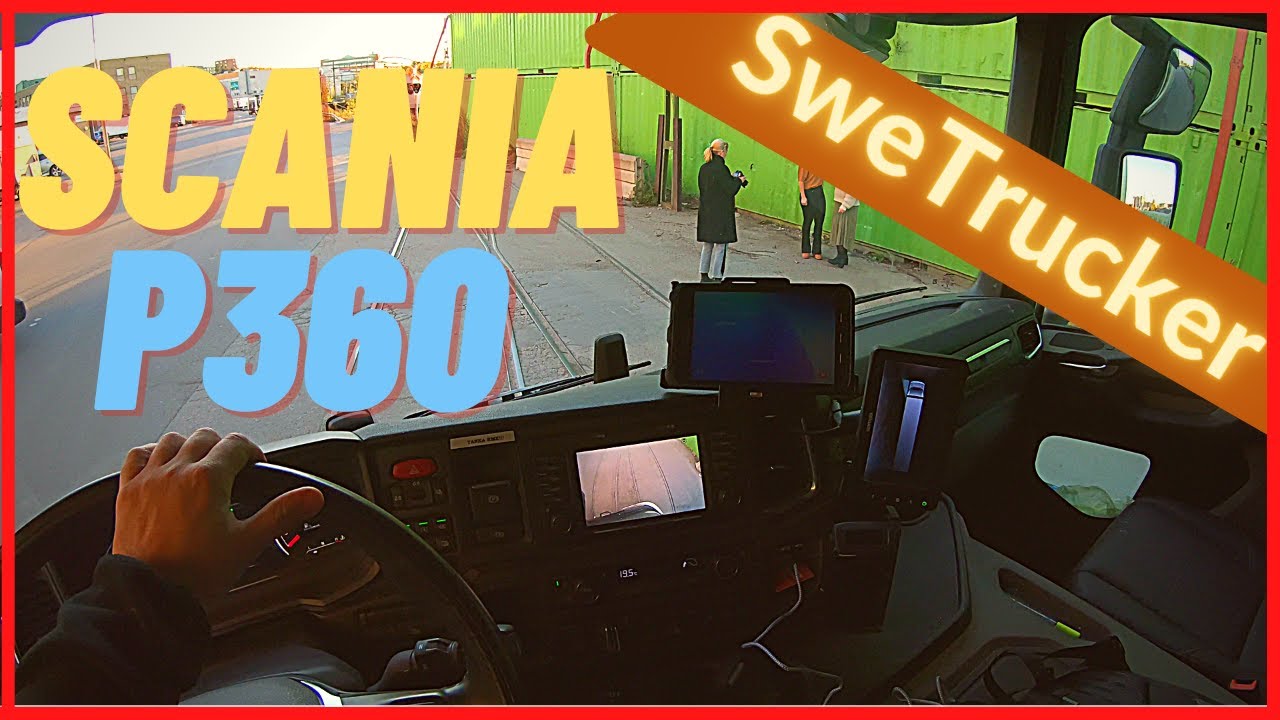 POV Driving Scania P360 - Sweden 🇸🇪, Stockholm
