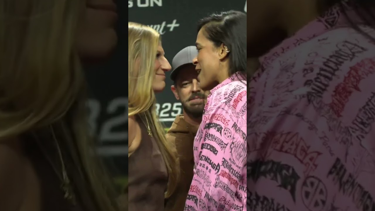 Amanda Nunes & Kayla Harrison Go FACE-TO-FACE — and It Gets F*CKING HEATED!