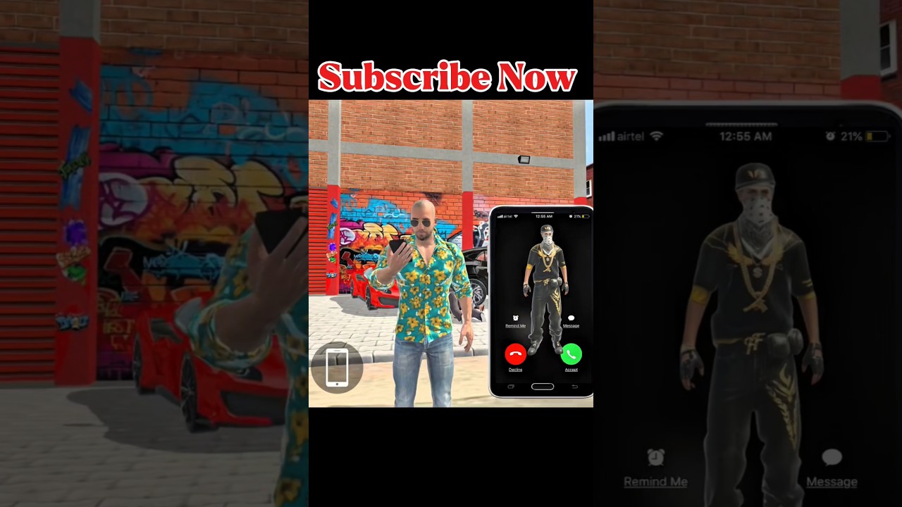 🎮 Free Fire Golden Hip Hop Ko Franklin Ne Bachaya😱Indian Theft Auto Simulator💥|#gaming #gta #indian