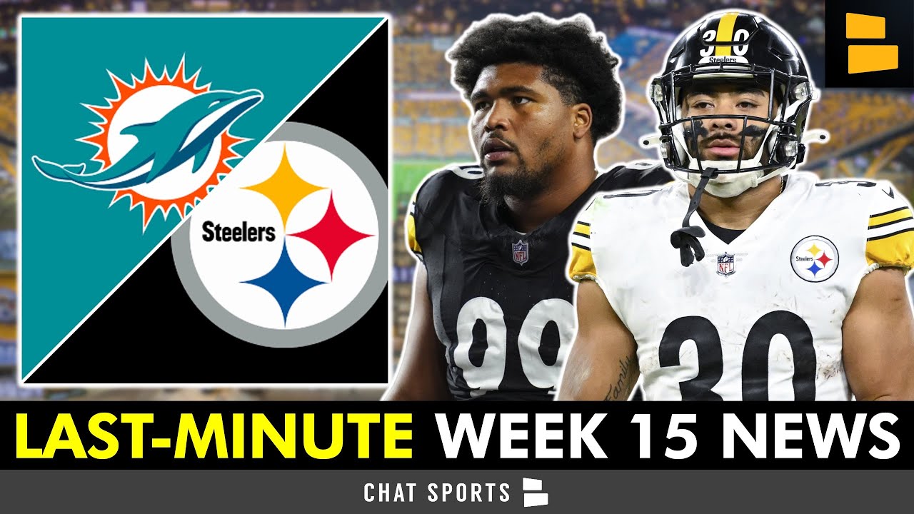 LAST-MINUTE Steelers News: Jaylen Warren QUESTIONABLE With An Illness + What’s At Stake Tonight