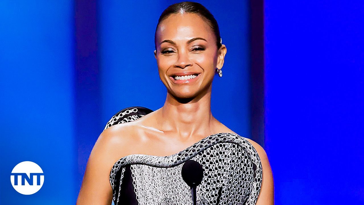 Zoe Saldana’s Tribute to Nicole Kidman | AFI Life Achievement 2024 | TNT