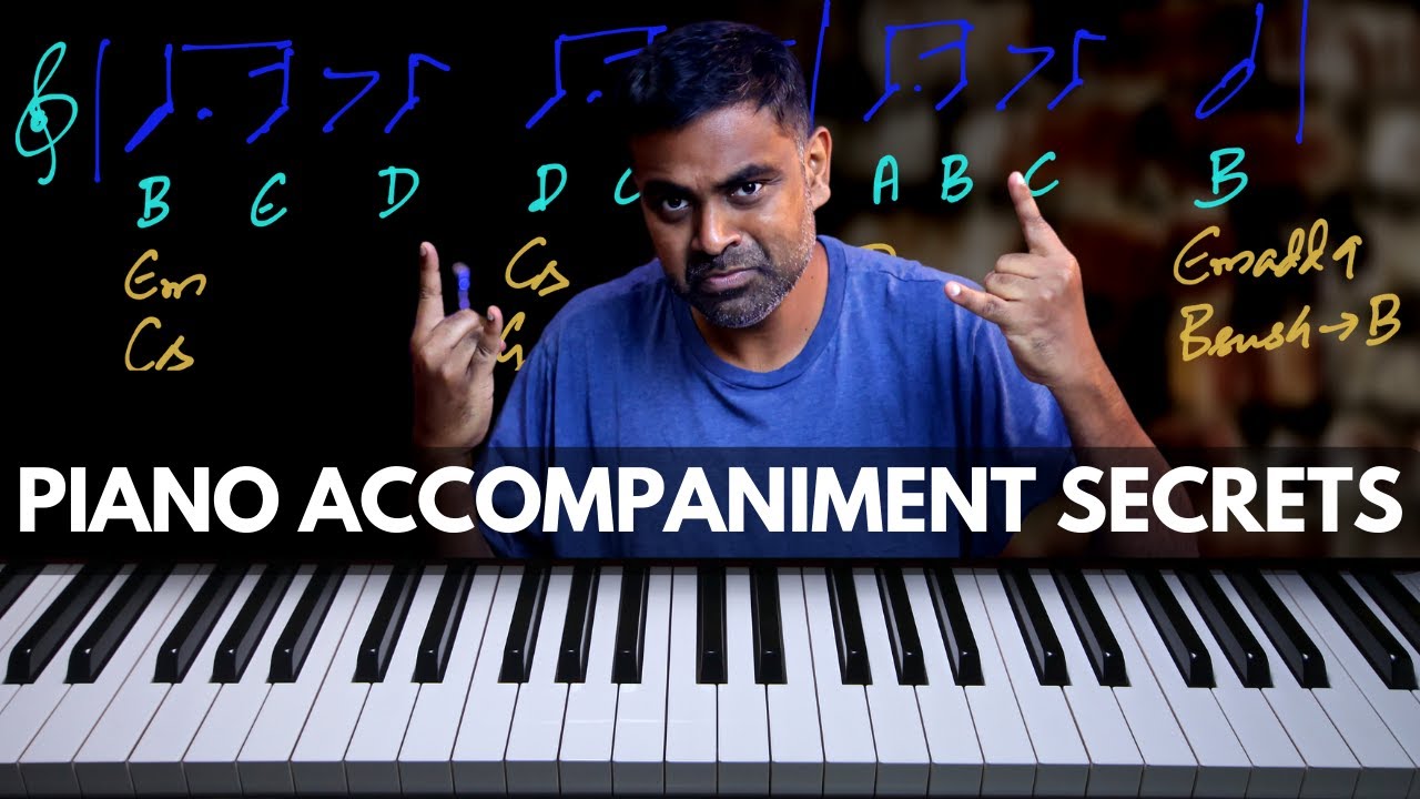 SECRETS to Solo Piano Accompaniment using Arpeggios and Choral Harmony
