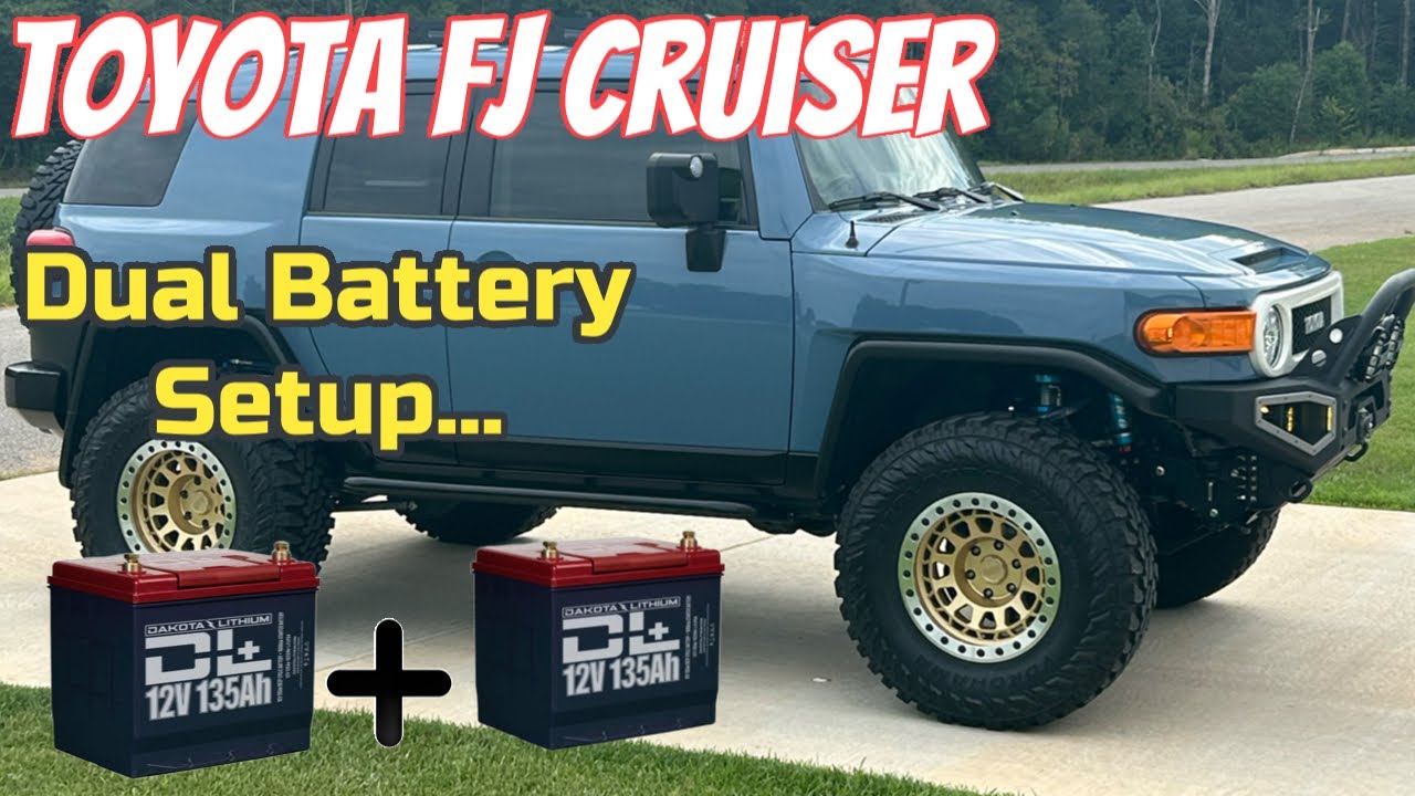 Моя установка двух аккумуляторов на Toyota FJ Cruiser