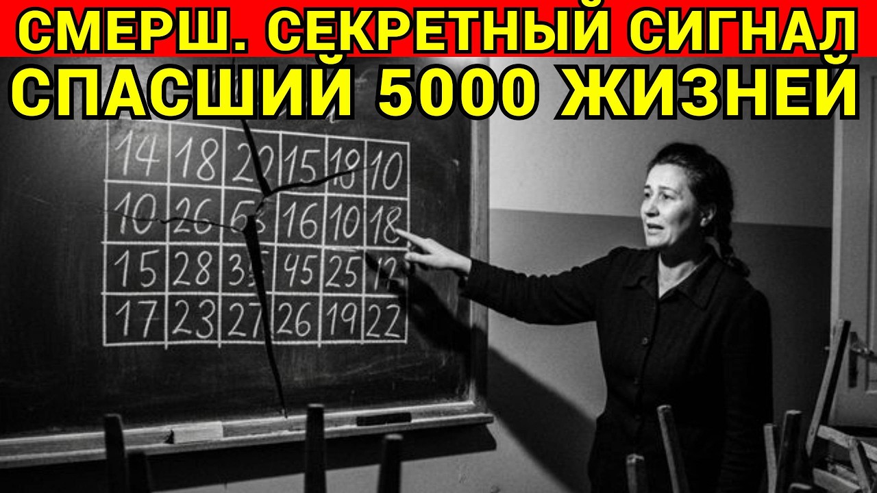 СМЕРШ: Драма Разведки. СИГНАЛ, Сохранивший 5000 Жизней. Следствие капитана Корнилова