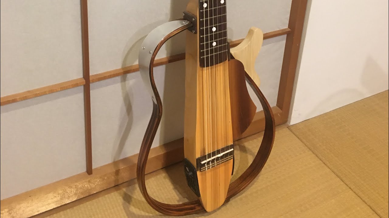 廃パレットからサイレントギターをつくってみた　/ How to make a silent guitar from pallet