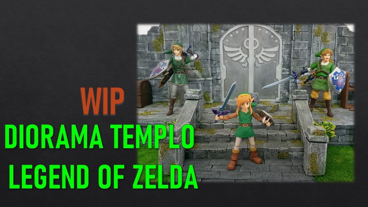 DIORAMA TEMPLO THE LEGEND OF ZELDA