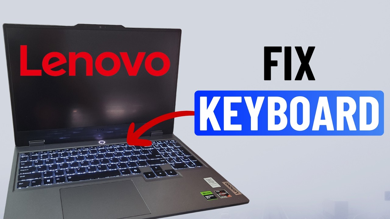 Исправлена ​​проблема с клавиатурой ноутбука Lenovo (Windows 11 или 10)