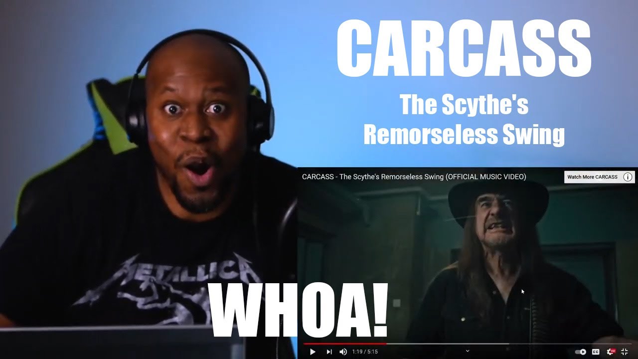 CARCASS - The Scythe's Remorseless Swing  | Reaction Video