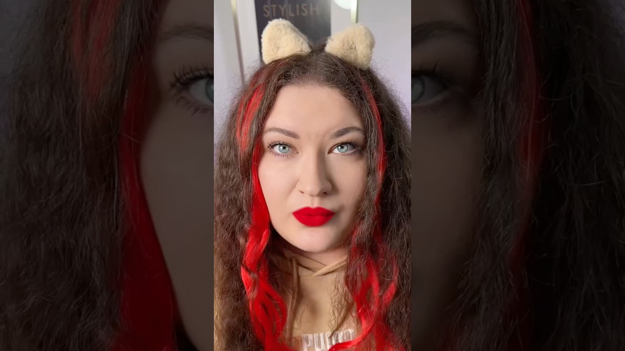 Lipstick And Eyes Color Check 🫣 #lipstick #beauty #makeup #challenge #cute #shortsfeed