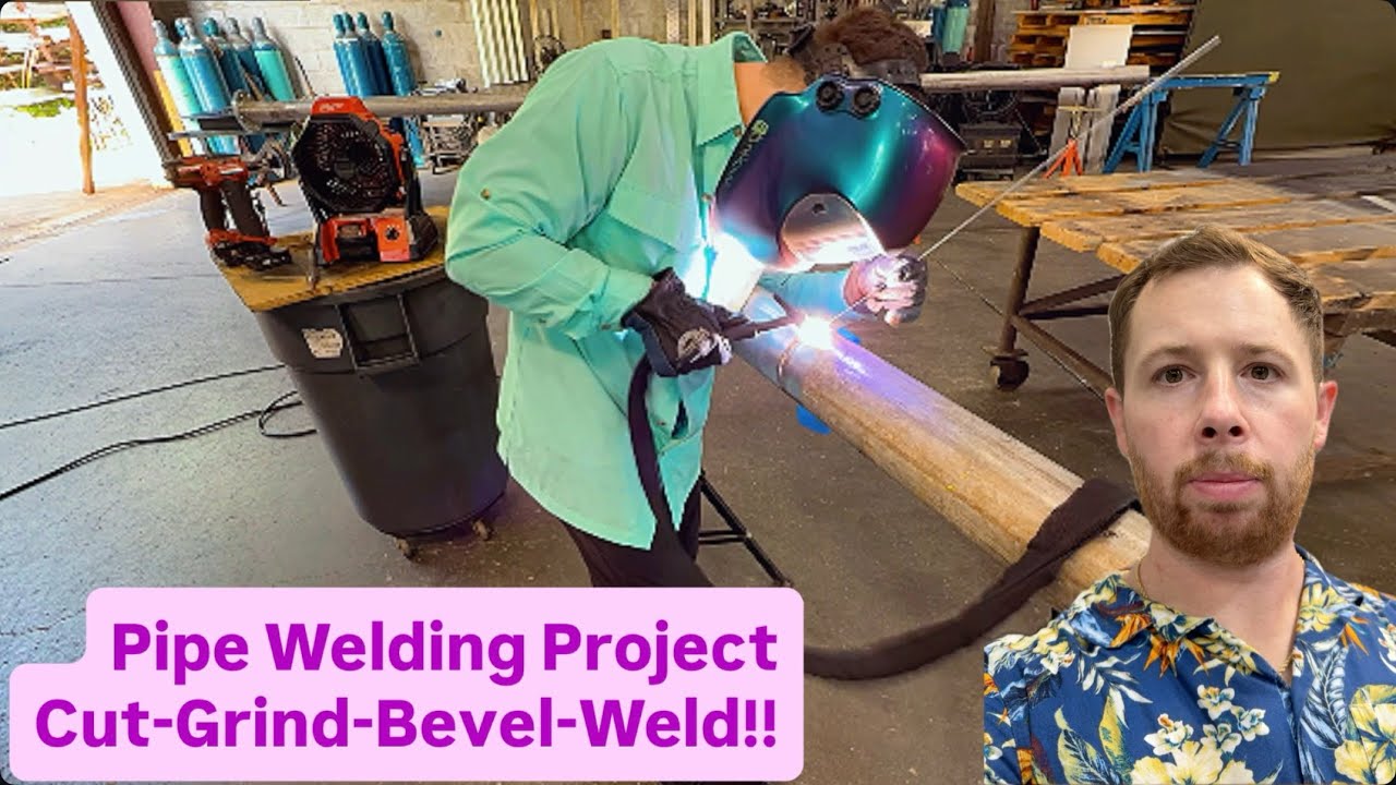 Tig Welding Fabrication - Butt Weld: 316 Stainless Steel Pipe Done Right! 